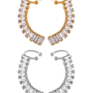 ZIRCONITA  ARETES Y CUFF